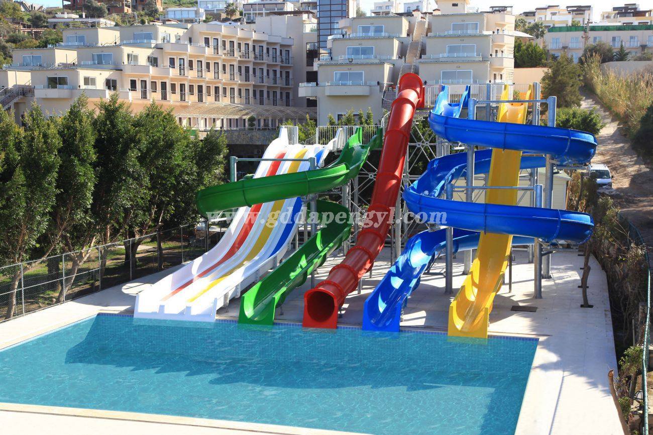 Water Park Slide Sets Suitable for all Ages DP-3RHCHS700