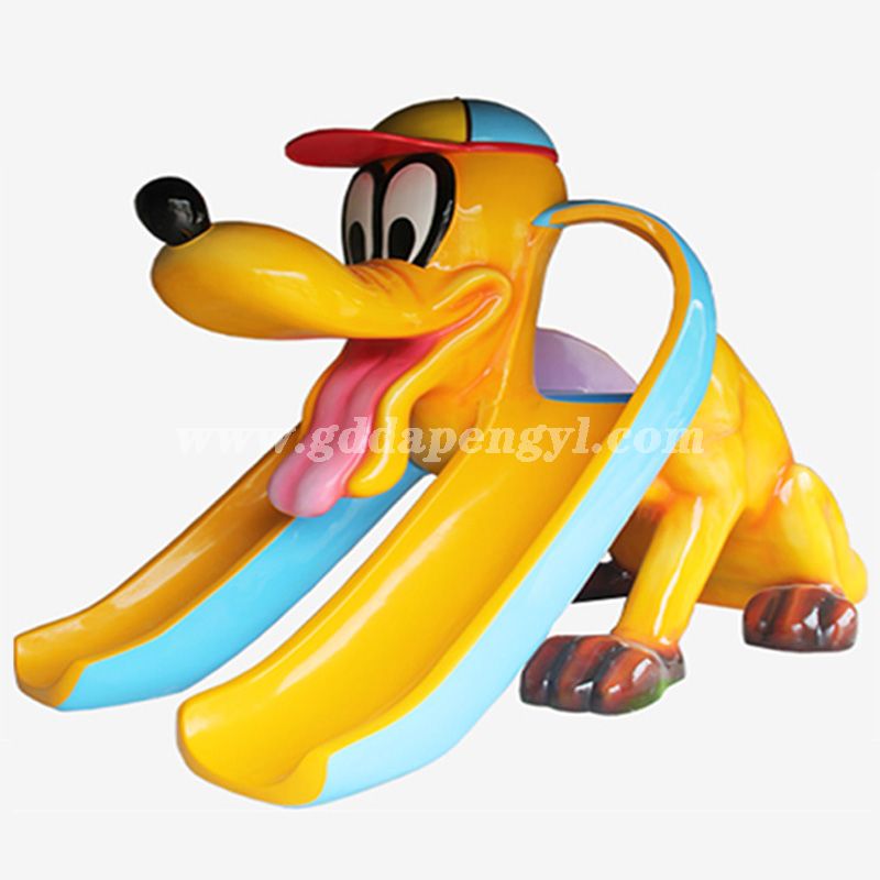 Animal series water slides-Cute spray dog DP-XPFRP86